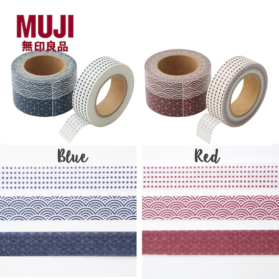 Masking Tape | Japanese Washi Tape | MUJI USA Blue