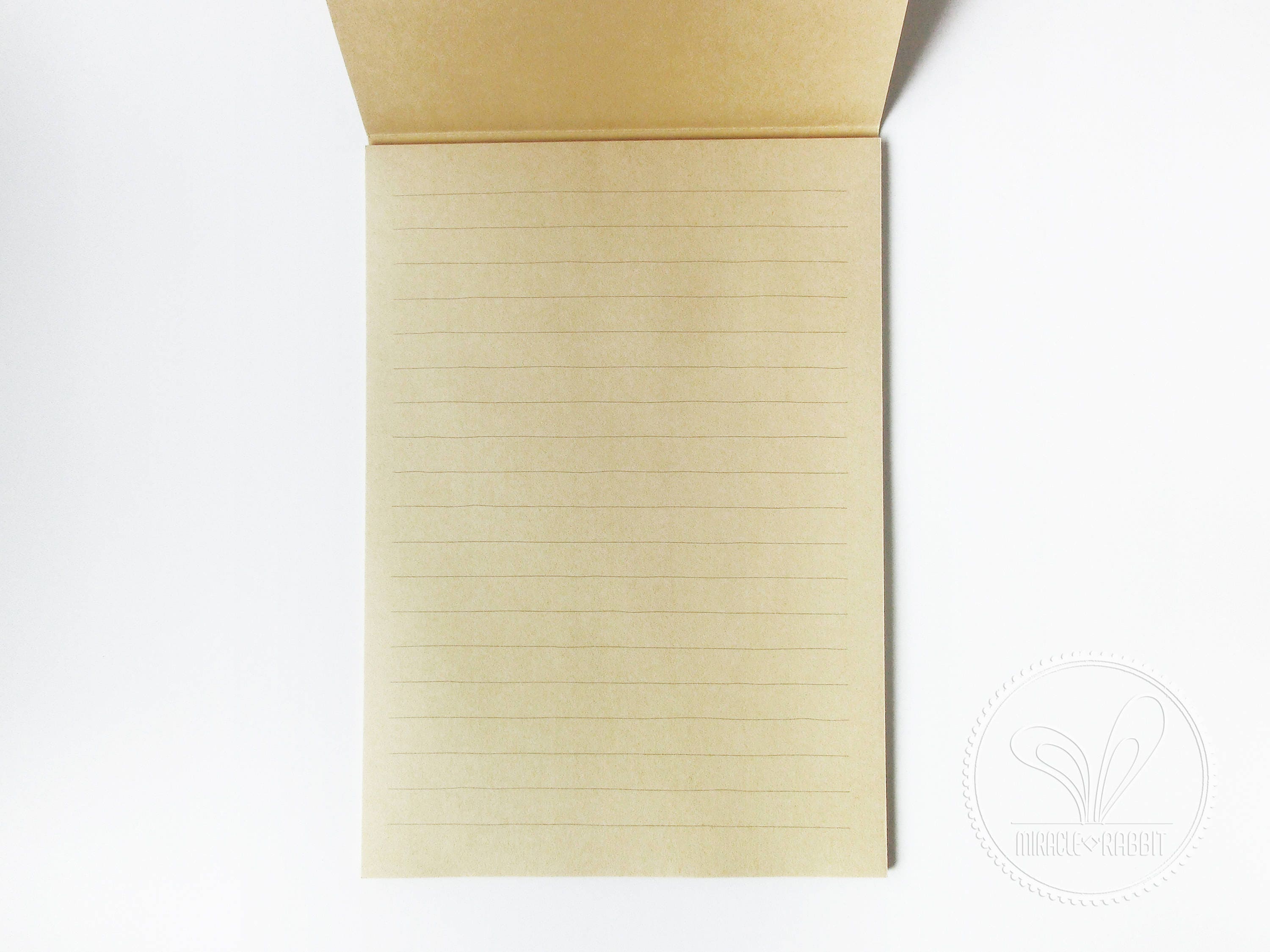 Muji A5 Recycled Letter Paper / Lined Notepad Planner Note Etsy Australia