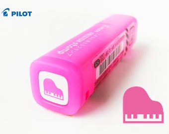 Pilot Frixion Erasable Stamp (No. 39 Piano / Music) - Planner Stamp / Schedule Stamp / Bullet Journal Stamp