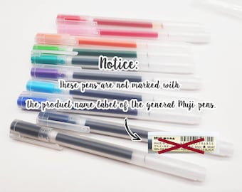 Buy 10pcs Set of Muji 10 Colors Gel Ink Pens