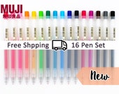 Muji gel ink pen set discount