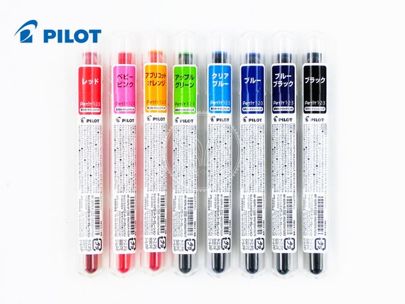 8 Colors set Pilot SPN-15M Petit 2 mini Sign pen with cap Japan