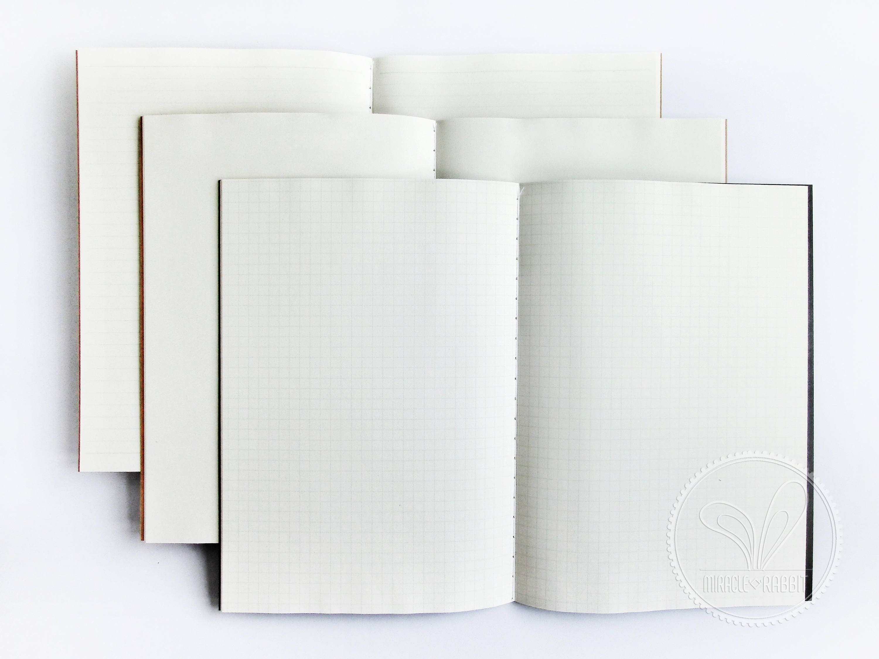 Muji A5 Kraft Grid / Blank / Lined Notebook Graph Paper - Etsy