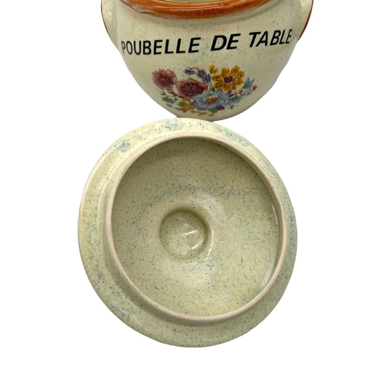 French Poubelle De Table, Farmhouse Chic Kitchenalia, Country Kitchen