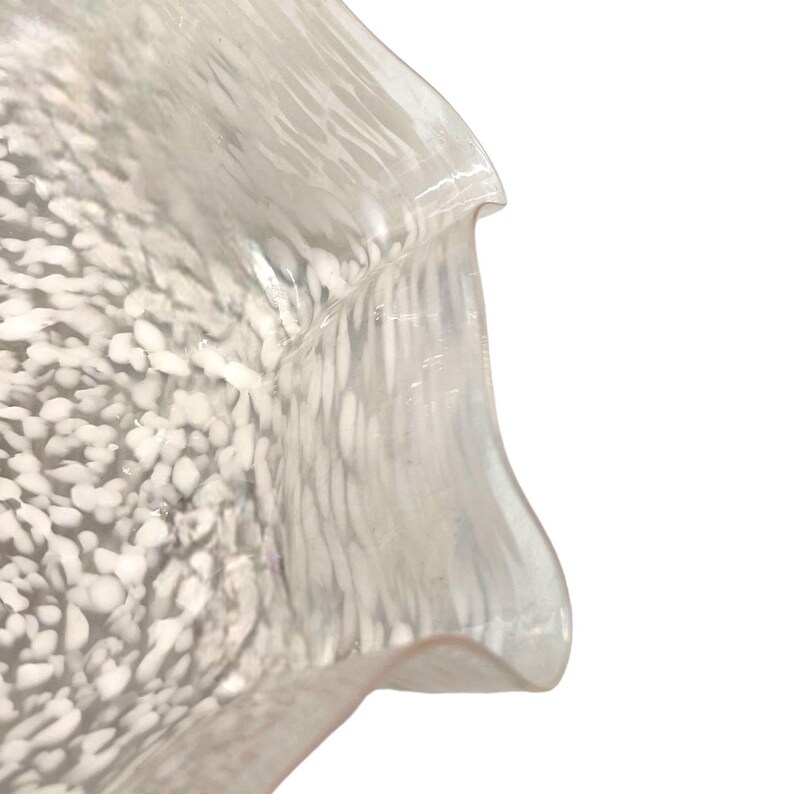 French Vintage Ceiling Pendant Lampshade With New Fittings and Twisted