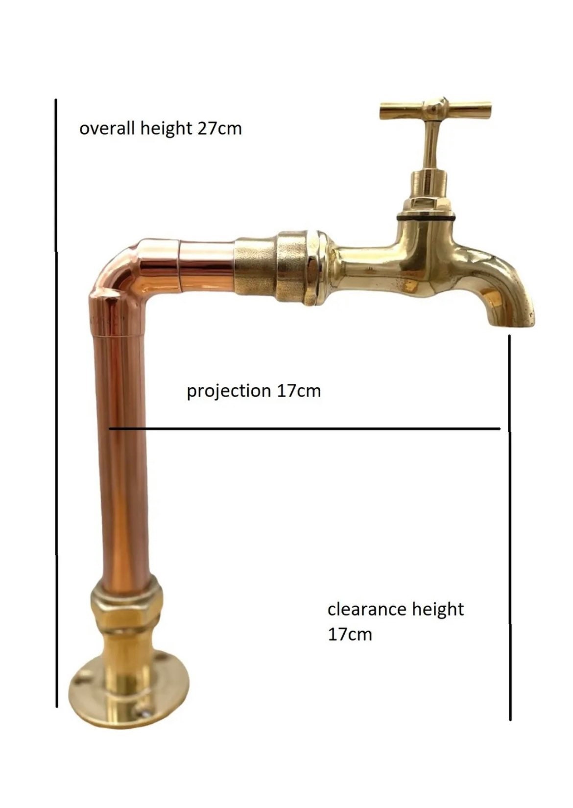 Copper Bathroom Basin Taps Copper Taps Brass Taps Belfast Etsy UK