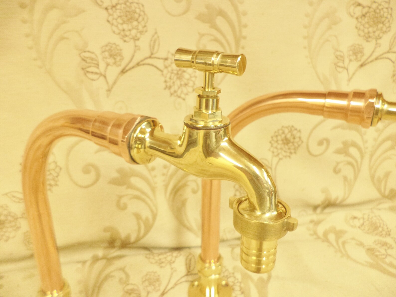 Copper bathroom basin taps Copper taps Belfast sink taps Etsy