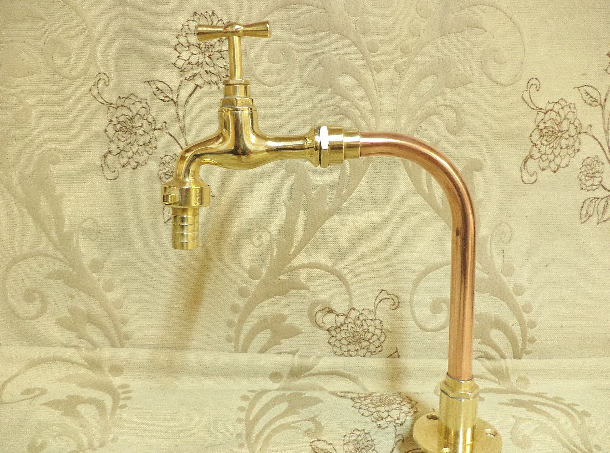copper bathroom sink tap