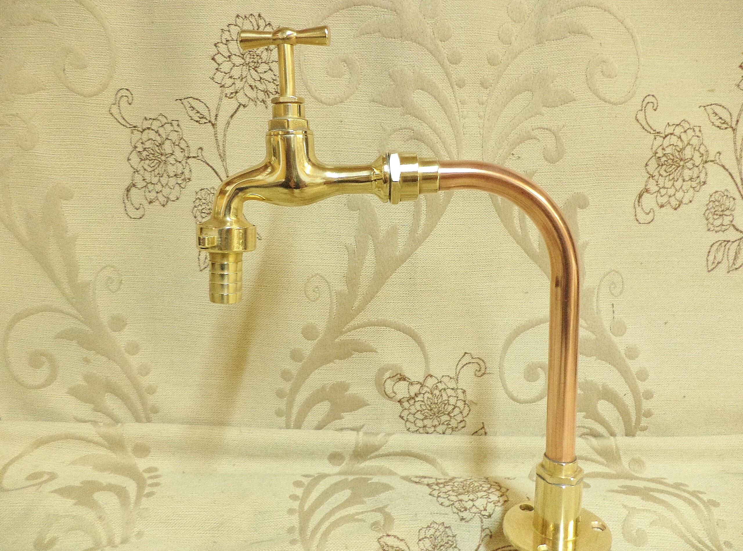 Copper bathroom tap Copper tap Brass tap Belfast sink tap Etsy