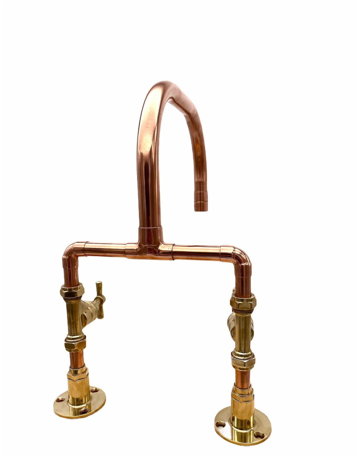 Copper Mixer Tap Copper Taps Brass Taps Brass Mixer Tap Etsy UK