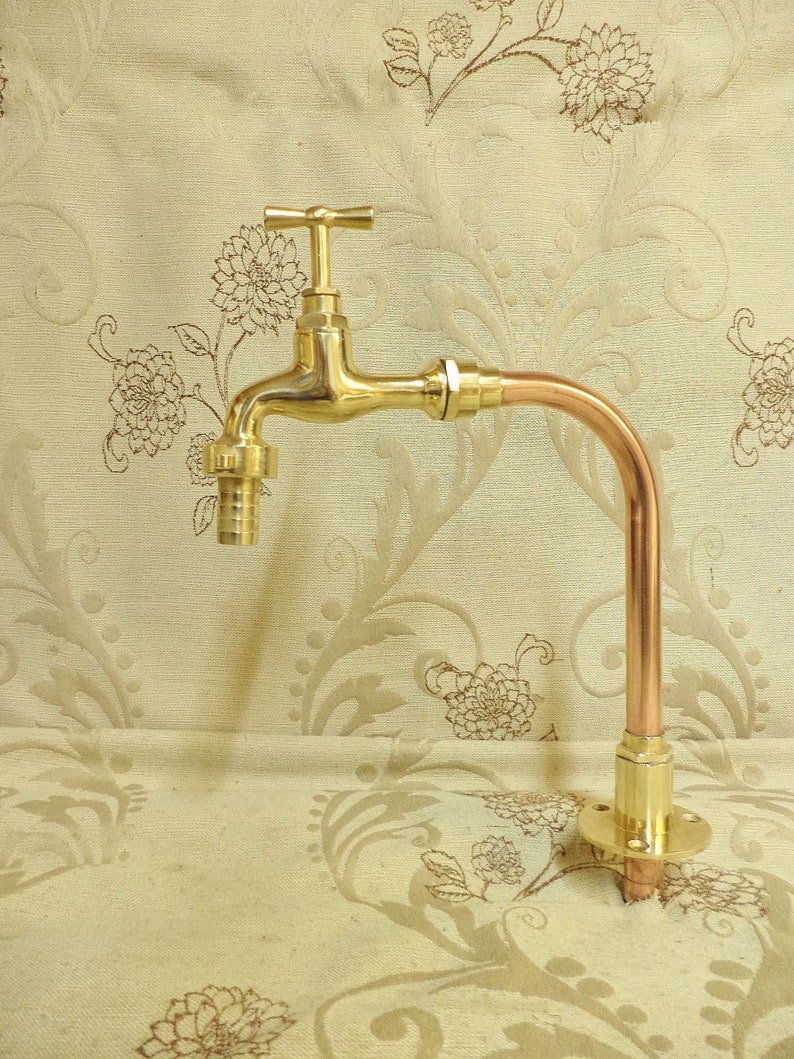 Copper bathroom tap Copper tap Brass tap Belfast sink tap Etsy