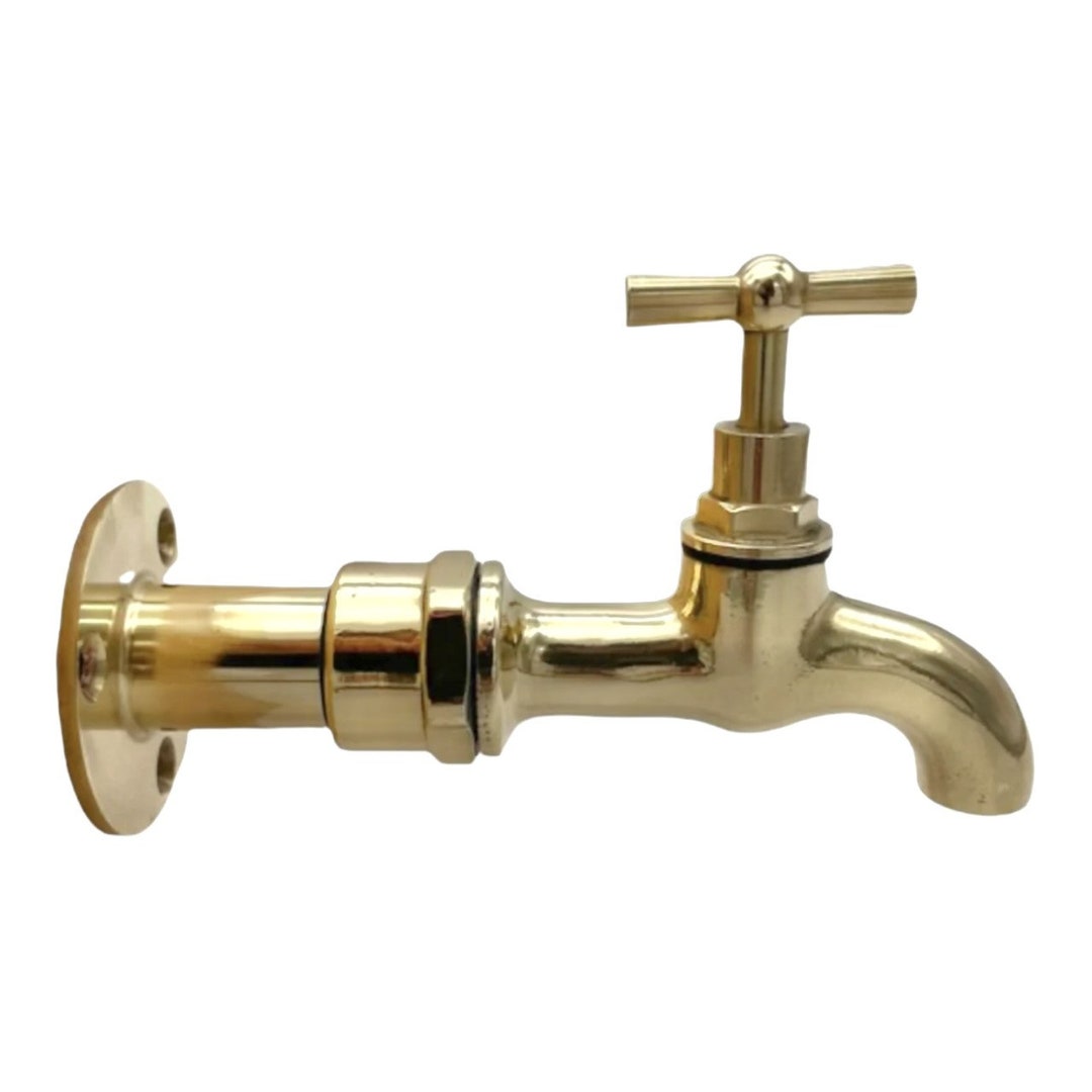 Wall Mounted Brass BIB Tap Brass BIB Tap Brass Wall Mounted Etsy UK