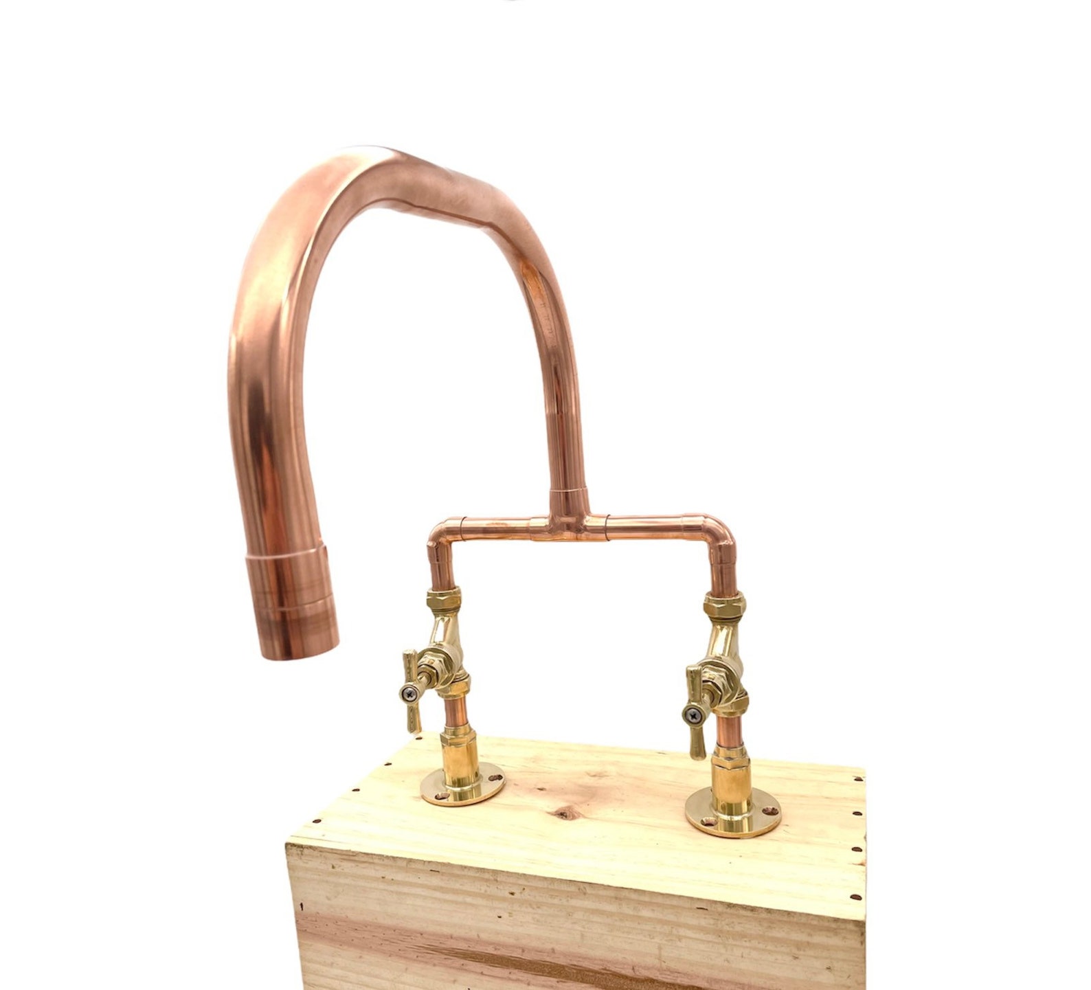 Copper Mixer Tap Copper Taps Brass Taps Brass Mixer Tap Etsy UK