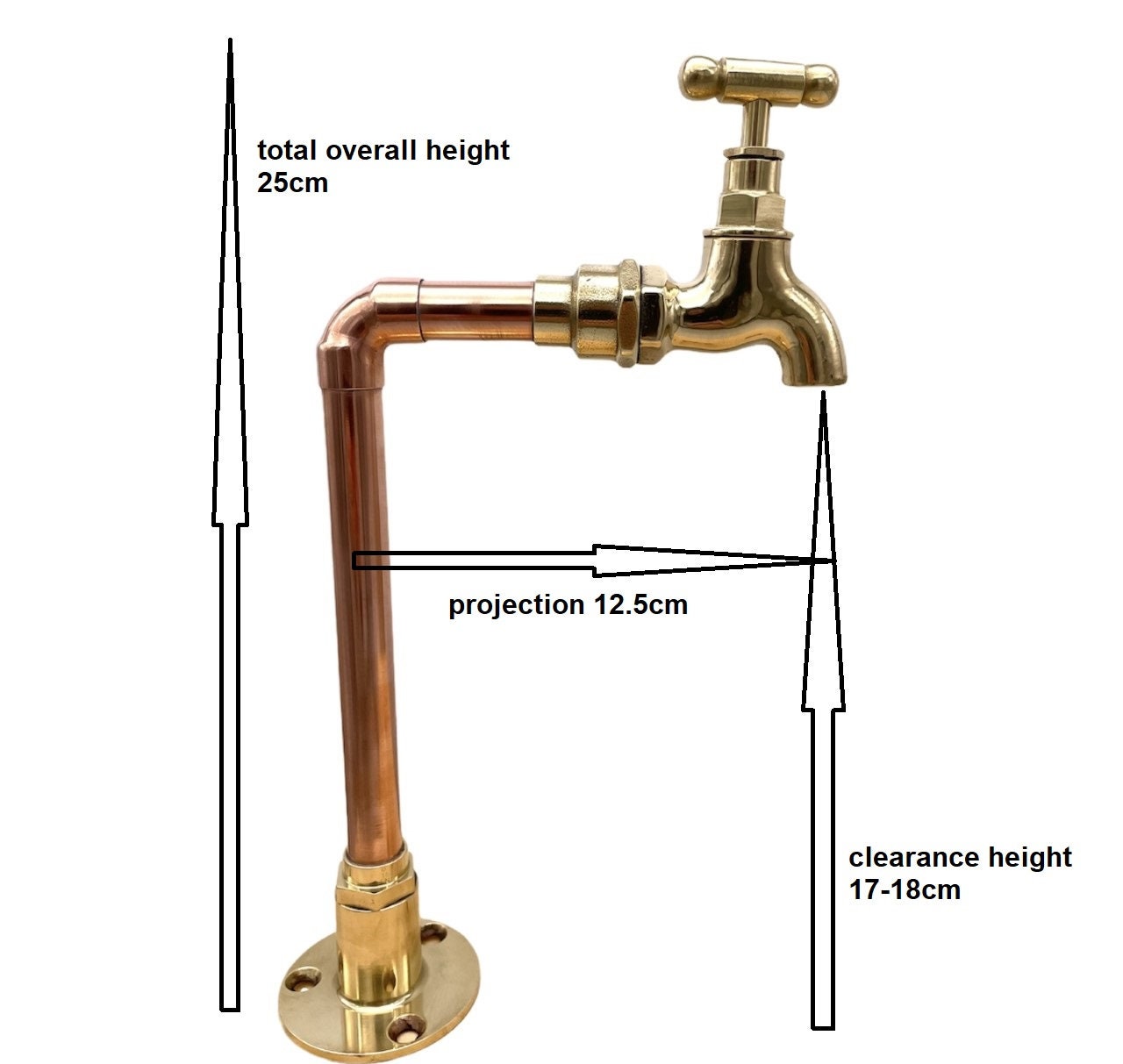 Vintage Style Brass Taps Copper Taps Brass BIB Taps Belfast Etsy UK