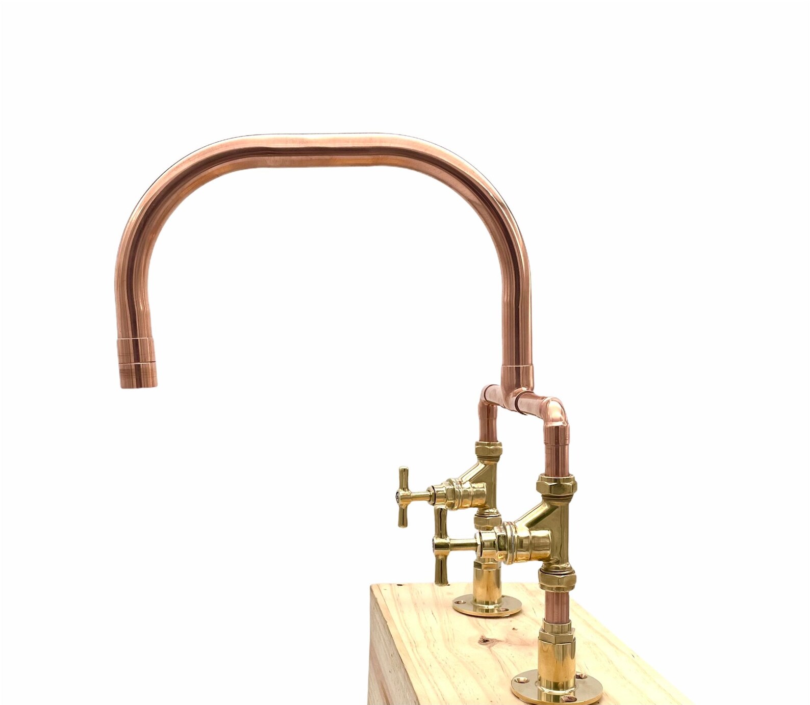 Copper Mixer Tap Copper Taps Brass Taps Brass Mixer Tap Etsy UK