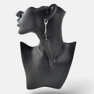 琥珀のイヤリング、バルト海産琥珀、バルト海産琥珀とスターリングシルバーのイヤリング - 彼女への最高の贈り物、思い出に残る贈り物体験、お母さんへの贈り物
