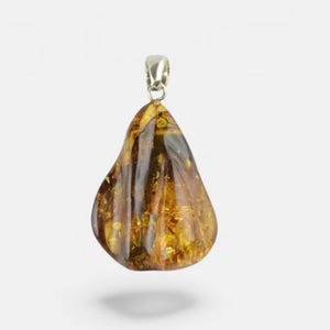Amber pendant, Authentic Baltic Amber, Baltic Amber, Drop Pendant, TearDrop Pendant, Gemstone pendant, Natural Amber Pendant
