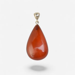 Amber pendant, Authentic Baltic amber, Gemstone pendant, Birthday gift, Jewelry gift, gemstone drop pendant, Amber drop pendant