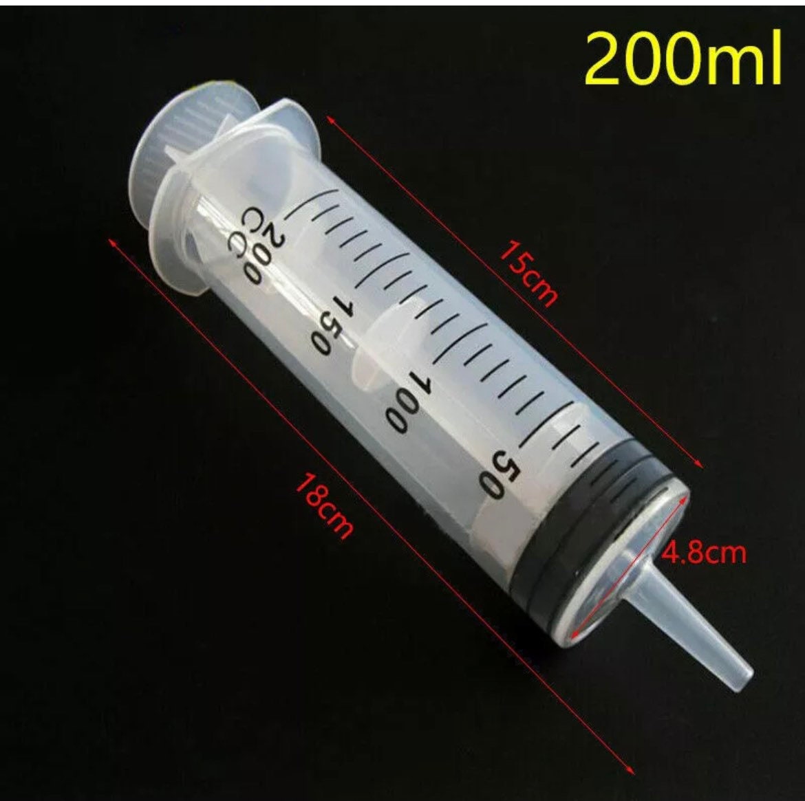 Large Lip Gloss Syringe 200ml Etsy
