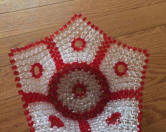Beaded Flower Vase Etsy