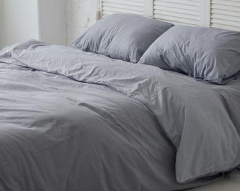 Sábana bajera ajustable de algodón orgánico gris paloma – Ropa de cama suave y transpirable, bolsillo profundo personalizado