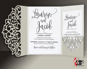 Download Wedding Invitation Svg Etsy