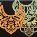 3 Leather Bib Necklace Templates Vector Digital SVG DXF Jewelry Files ...