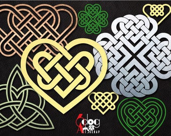Celtic Heart Svg Etsy