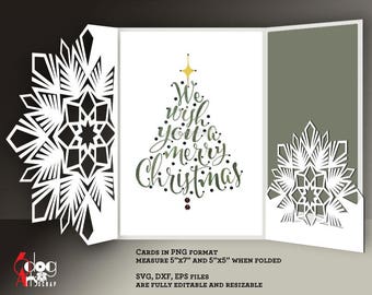Free Christmas Card Svg Files For Cricut - 265+ SVG Cut File