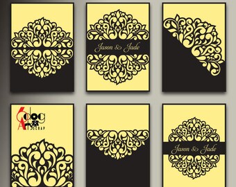 Download Free Invitation Sleeve Etsy SVG Cut Files