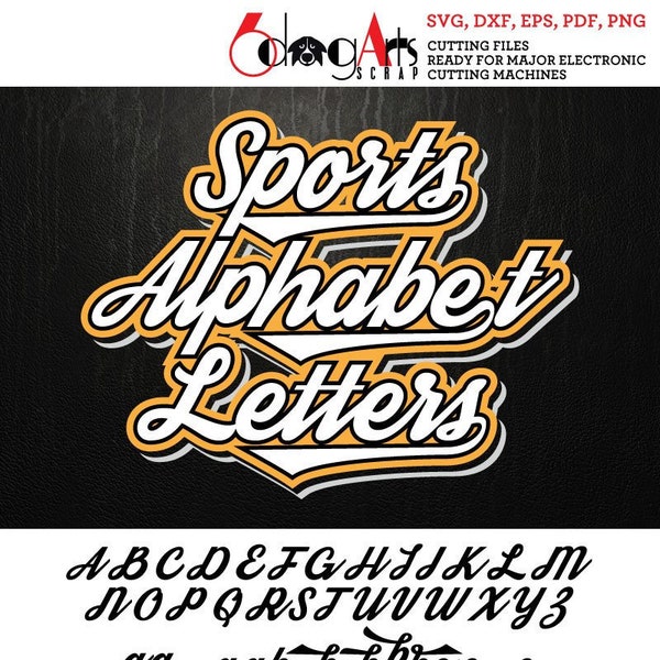 Sports Tail Font - Etsy