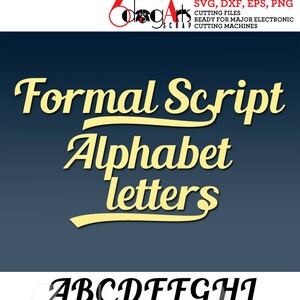 Mark Script Font Script TTF Font & Vector Alphabet Letters Digital Download for Printing ...