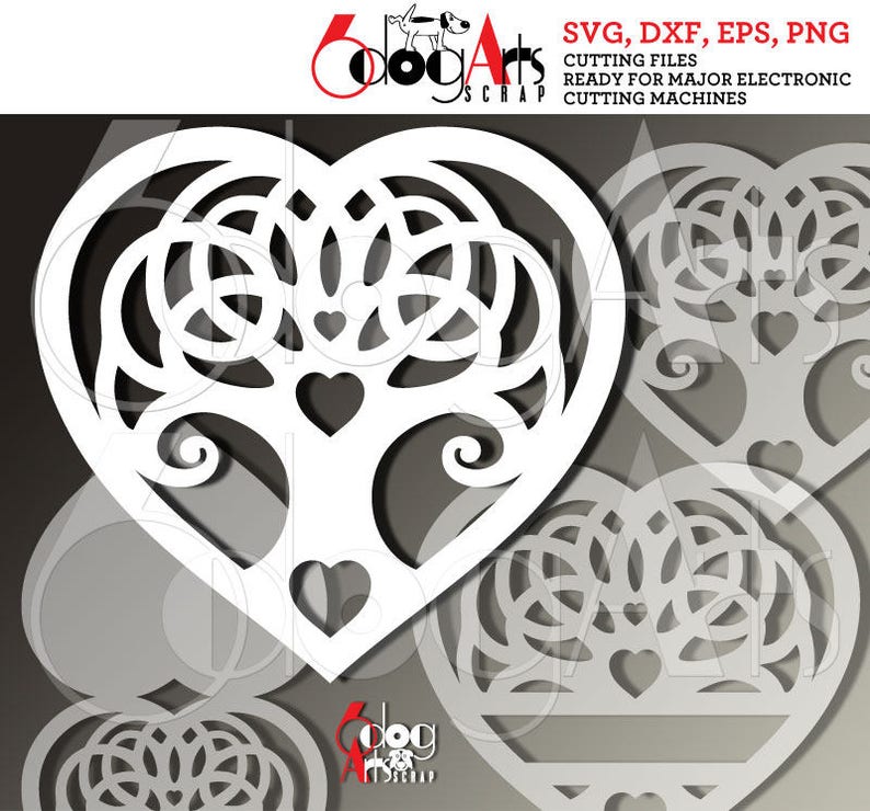 Download Celtic Knot Tree Of Life Cutting Stencilvinyl Svg File Stencils Templates Craft Supplies Tools Sultraline Id