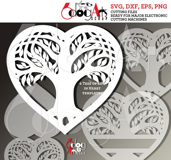 Celtic Tree Of Life Family Heart Digital Cut Files Svg Dxf Etsy