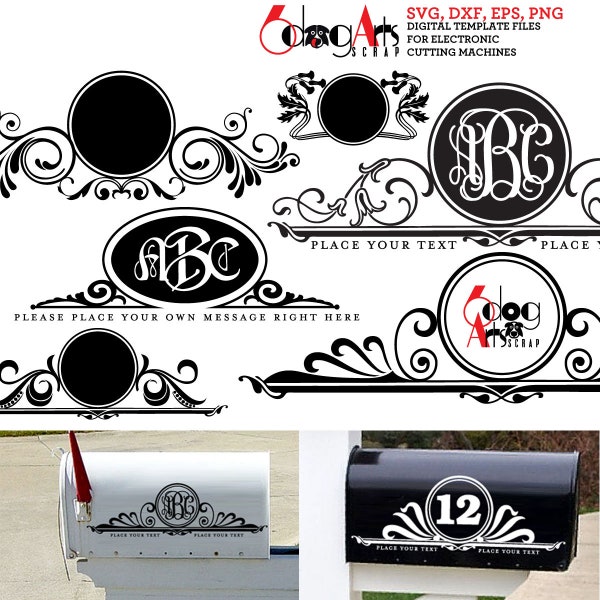 Mailbox Decal Svg - Etsy