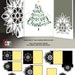 10 Snowflake Christmas Card Templates Digital Cut SVG DXF Wedding Invitation Stationery Laser Cuttable Download Silhouette Cricut JB-927 