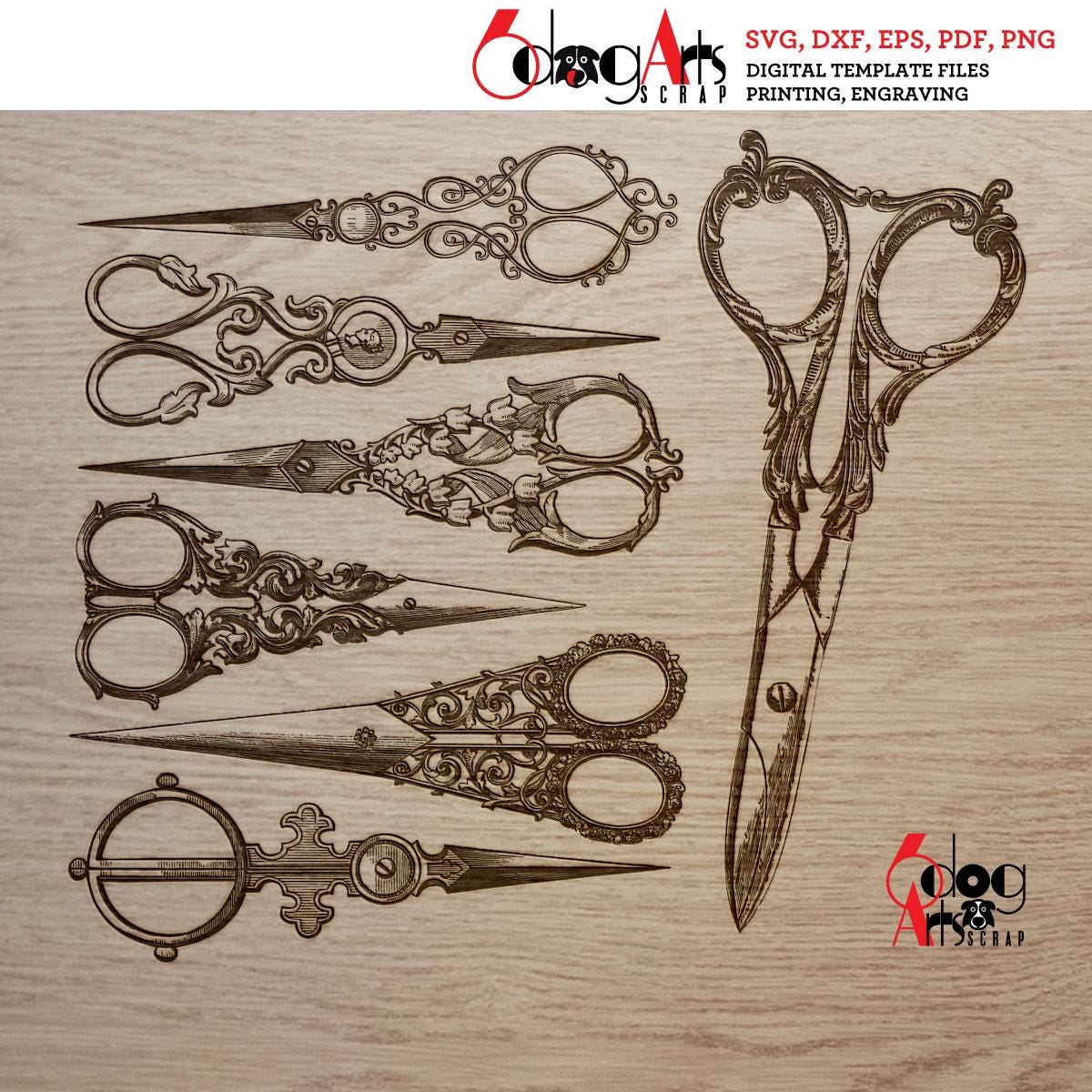 Vintage scissors - Etsy 日本