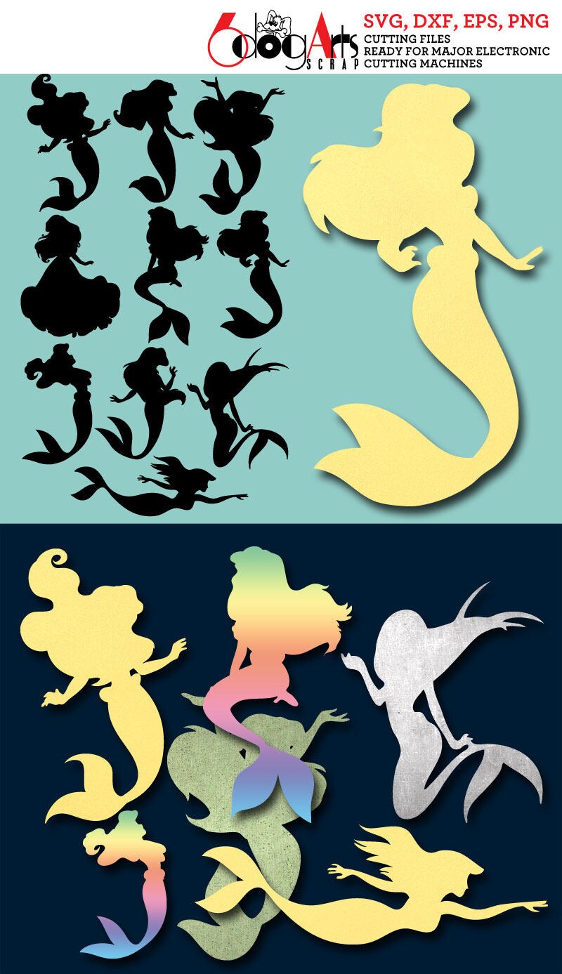Free Free 305 Little Mermaid Svg Etsy SVG PNG EPS DXF File