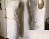 1960s 60s sunday spring day dress