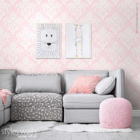 Featured image of post Pink Wallpaper For Girls Room