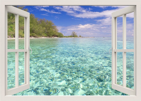 Beach Bedroom Living Room Wall Sticker Beach Bedroom Living Room Wall Sticker