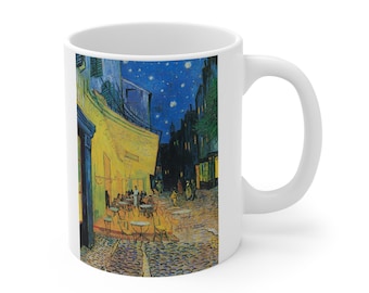 ヴィンセント・ヴァン・ゴッホ、「夜のカフェテラス」。11
