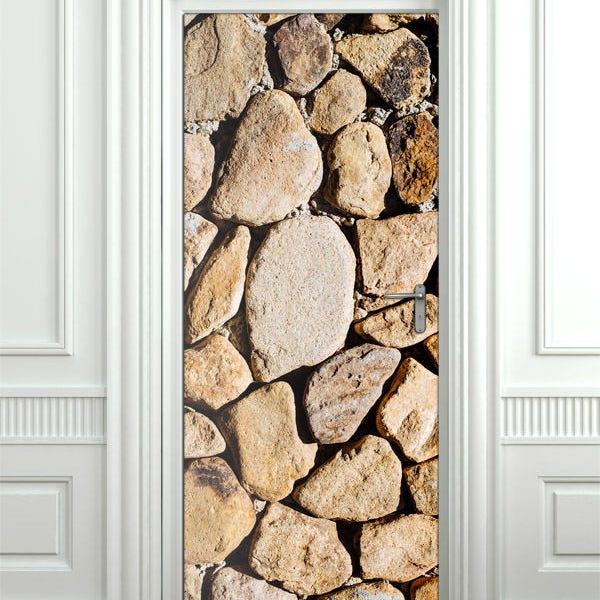 Stone Wall Decal Etsy