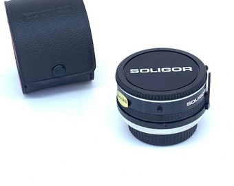 Soligor Auto Teleconverter 2x To Fit Olympus With Case
