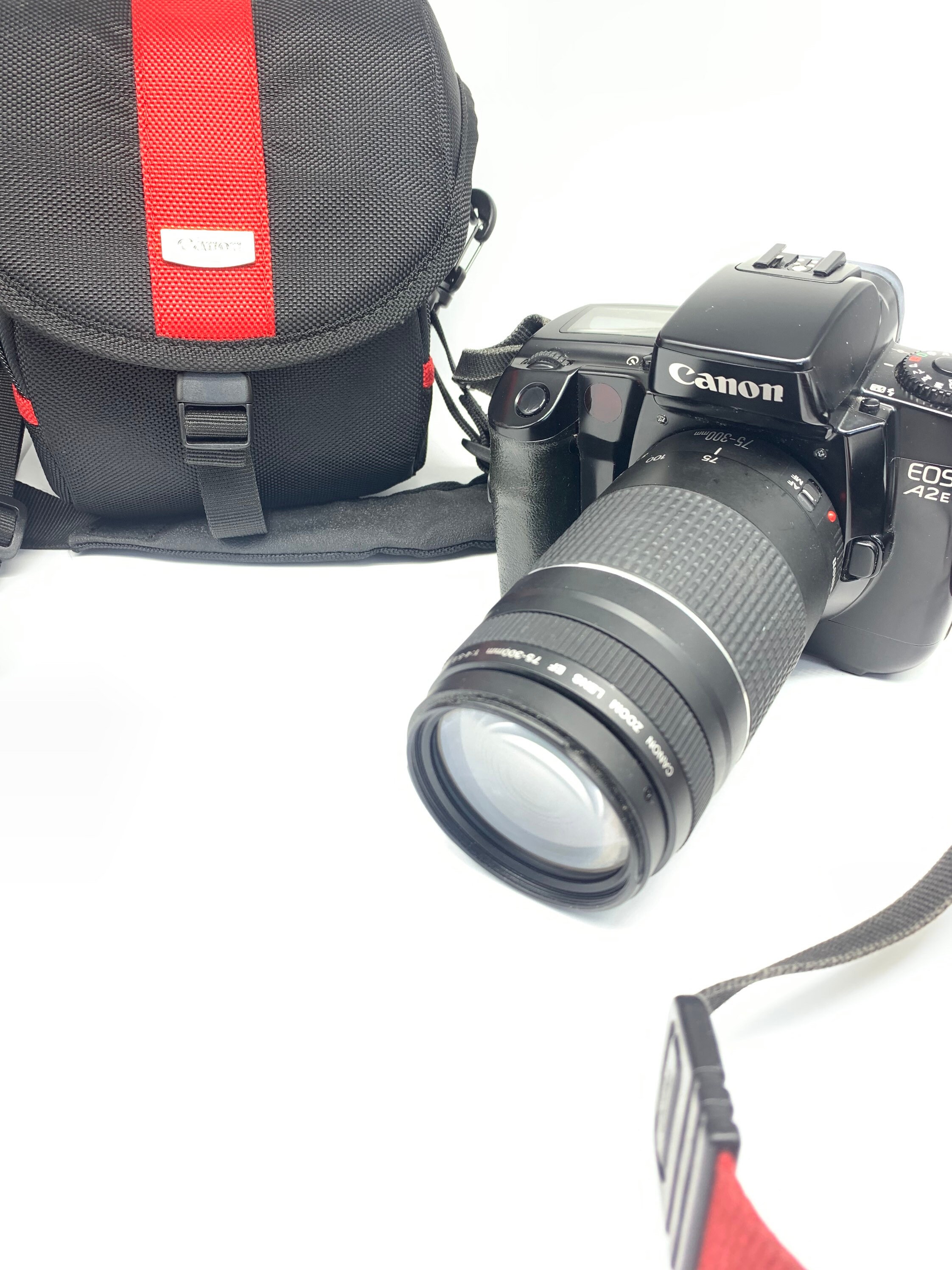 Canon EOS A2E 35mm SLR Film Camera with Canon EF 75300mm Lens Etsy