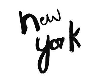 New York Digital Print