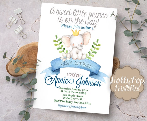 Featured image of post Baby Shower Invitations Elephant Theme 4 7 out of 5 stars 542