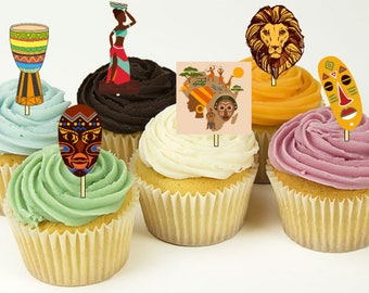 12 Doctor Medical Party Cupcake Toppers Food Picks Theme Etsy
