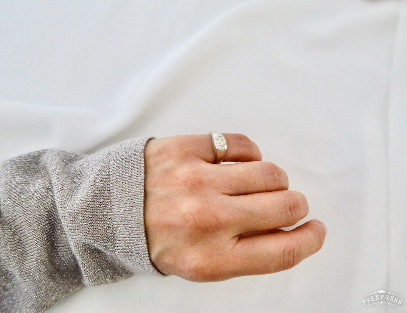 Silver Pinky Ring, Sterling Silver 925 Ring, Solid Silver - Etsy Silver Pinky Ring, Sterling Silver 925 Ring, Solid Silver - Etsy