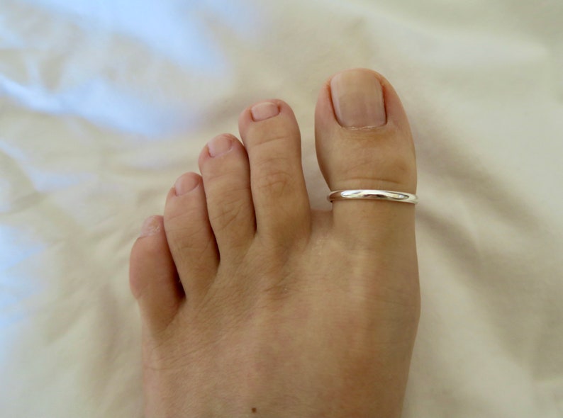 Big Toe ring, Silver 925 画像 3